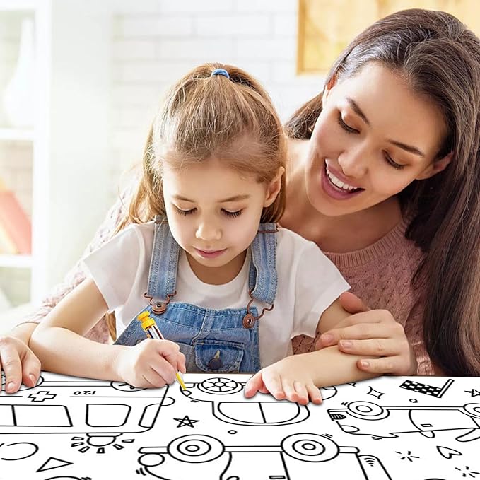 Graffiti Drawing Roll -Creative Art Wallpaper For Kids